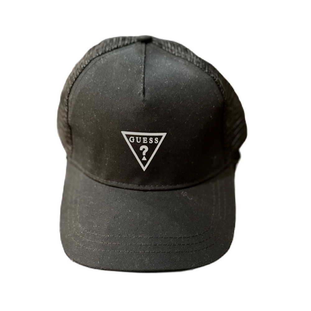 Guess trucker baseball cap. NWT Black with white lettering on front - Picture 5 of 15